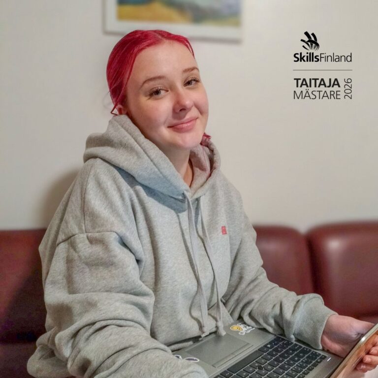 Taitaja2026-finalistin kuva